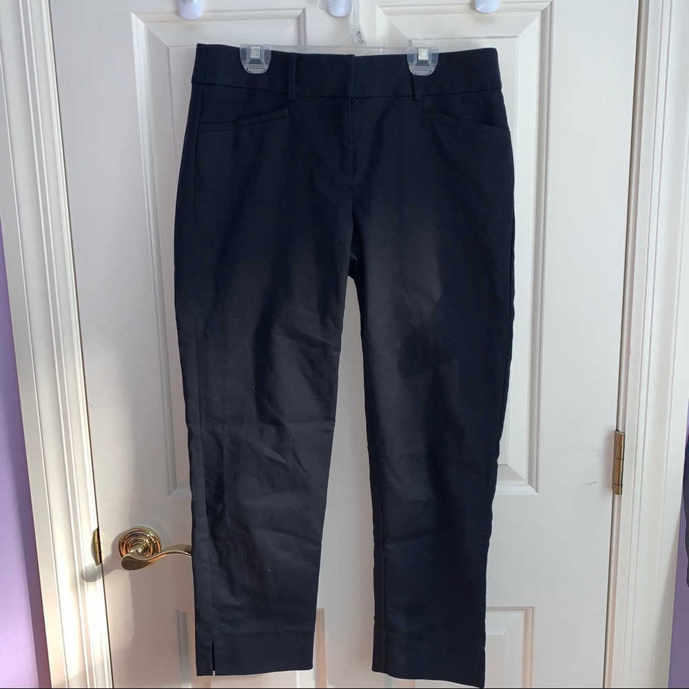 LOFT black rivera pants